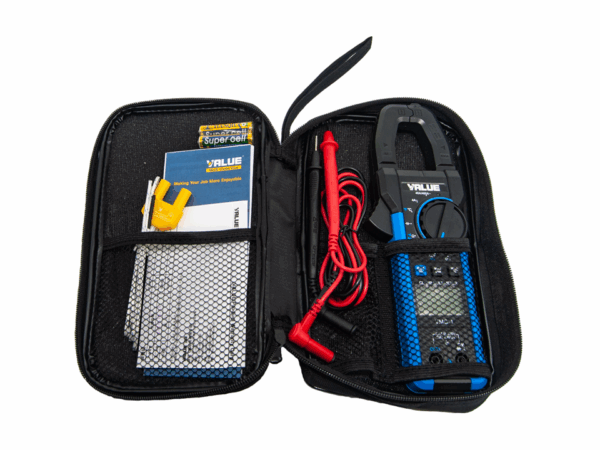 Multimetër ampermetër me kapëse (clamp meter),  VALUE VMC-1. - Image 3